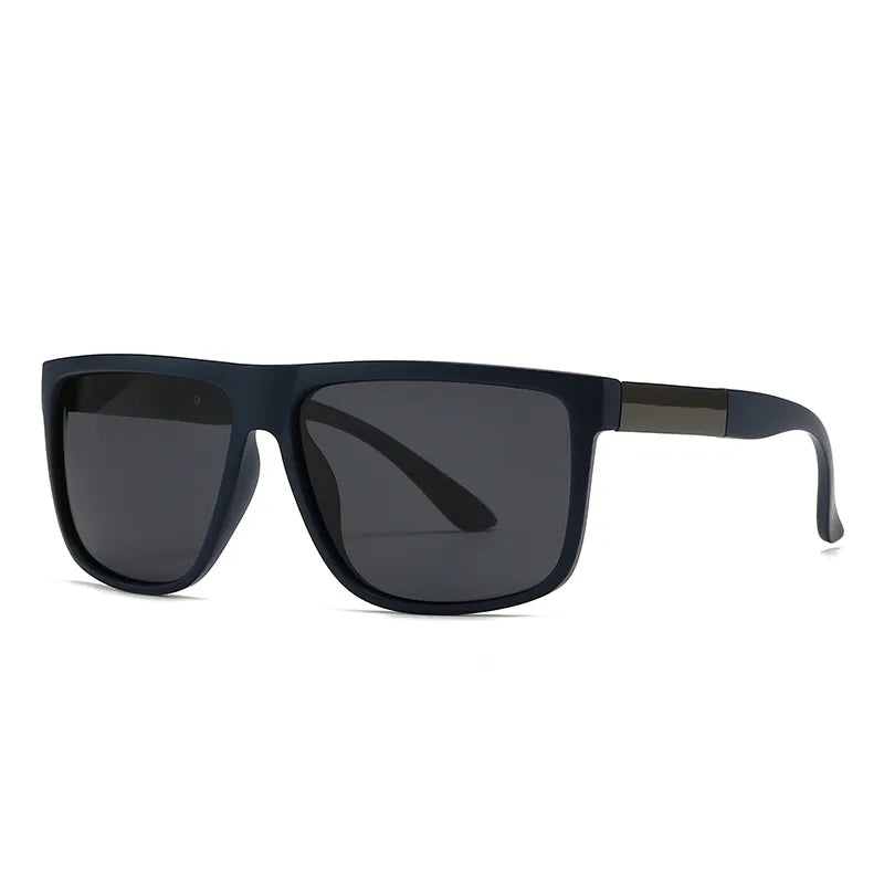 Casual Simple Style Solid Color Pc Gradient Tinted Lenses Square Full Frame Women's Sunglasses