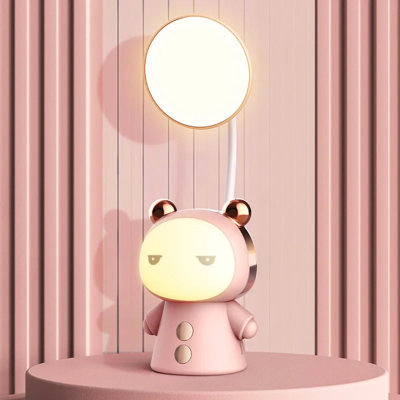 cute cartoon character plastic indoor night lights