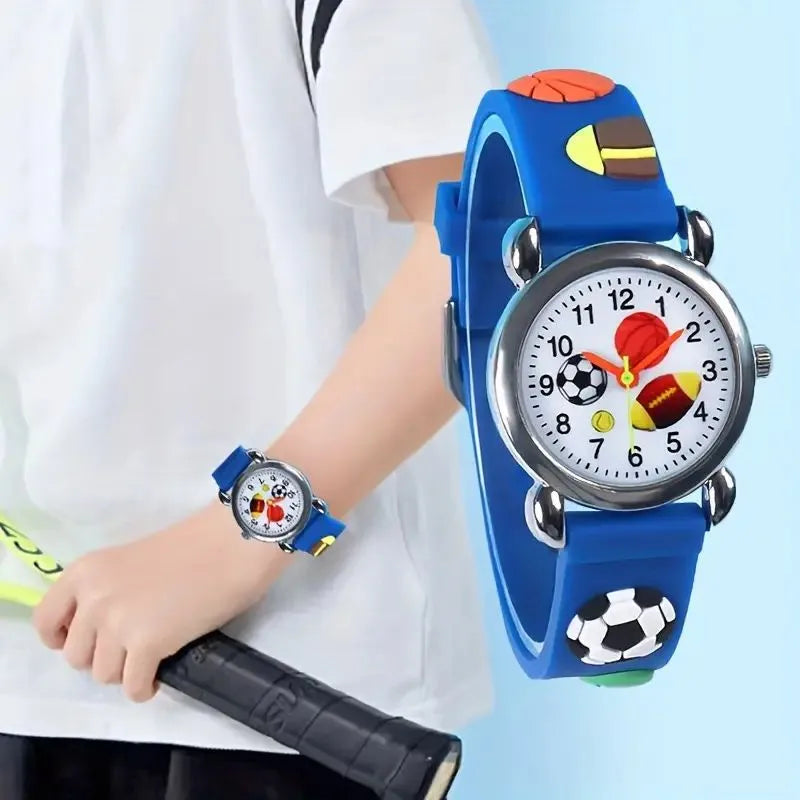 in stock World Cup Football Watch Small Defense Child Watch Time Children's Watch  Hot Alloy Watch Cartoon Watch