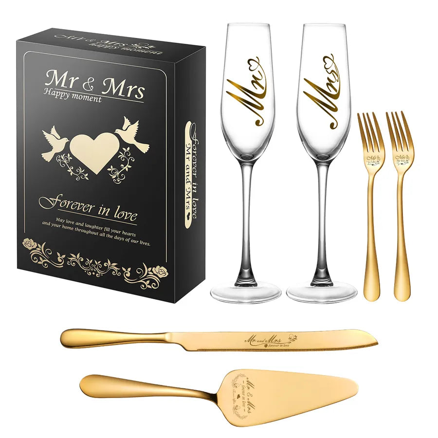 Casual Elegant Pastoral Letter Stainless Steel Tableware 1 Set