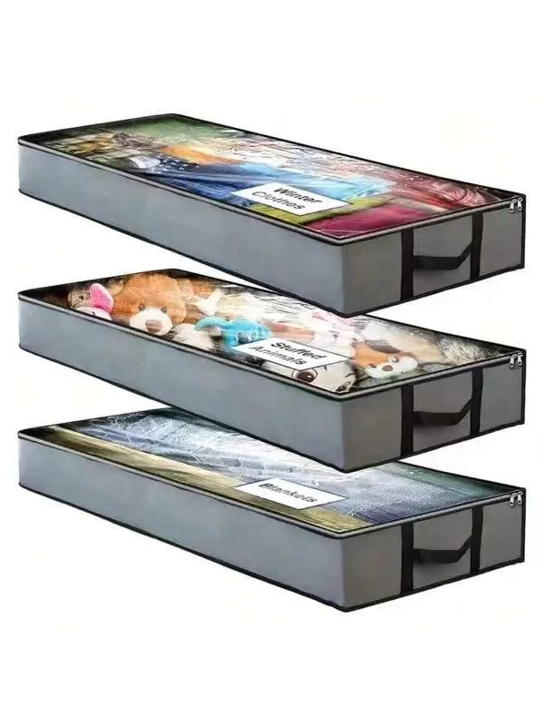 casual solid color nonwoven storage bag