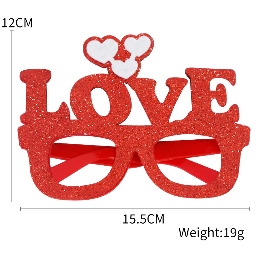 valentine's day geometric cloth party costume props