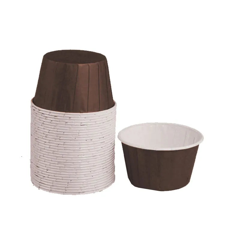 Simple Style Polka Dots Coated paper Bakeware cake cups