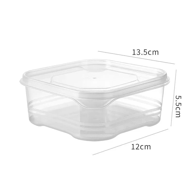 Simple Style Square Plastic Storage Container Box