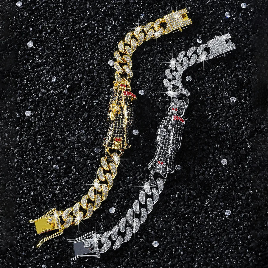 New   Fashion Punk Bracelet Men's Creative Personality Metal Trendy Domineering Bracelet