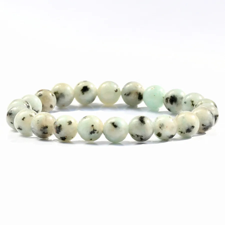 Elegant Geometric Solid Color natural stone Bracelets In Bulk