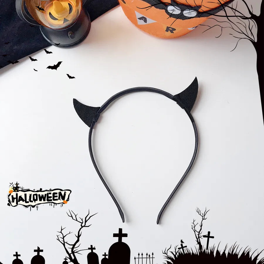 New Arrival Halloween Ornaments Creative Funny Pumpkin Ghost Bat Side Clip Top Clip Festival Atmosphere Hair Accessories