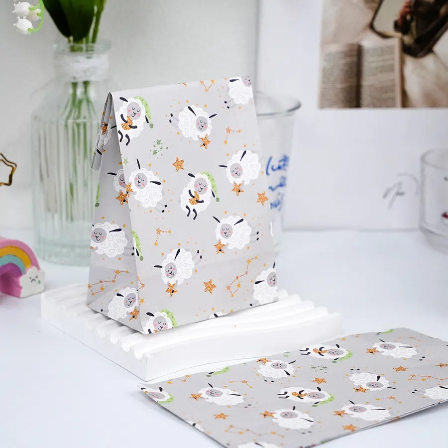 Cute Cartoon Paper Party Gift Wrapping Supplies