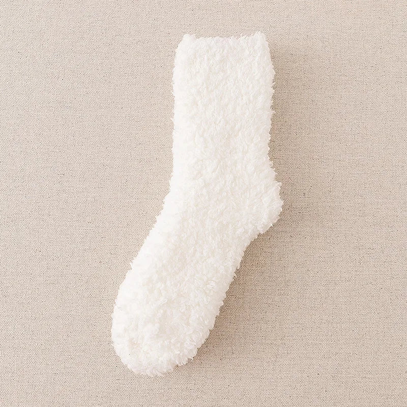 Elegant Lady Women's Solid Color Polyester Ankle Socks A Pair