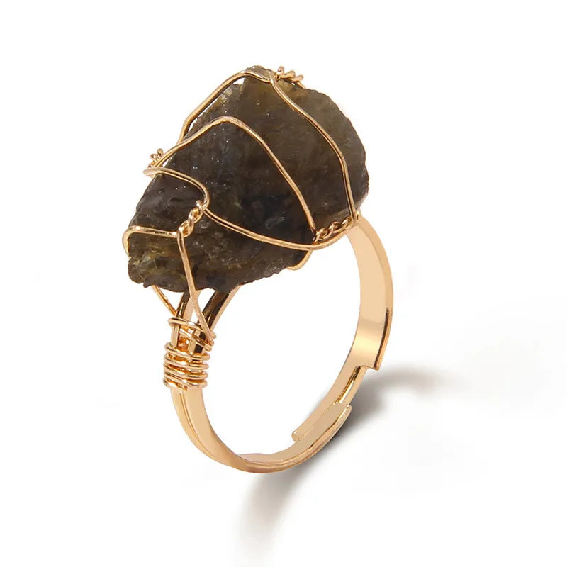 fashion irregular crystal rings 1 piece