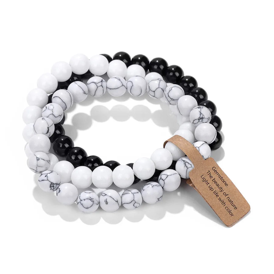 Simple Style Fruit natural stone Crystal Bracelets In Bulk