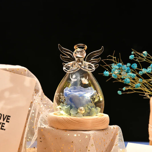 valentine's day simple style angel glass indoor party festival ornaments