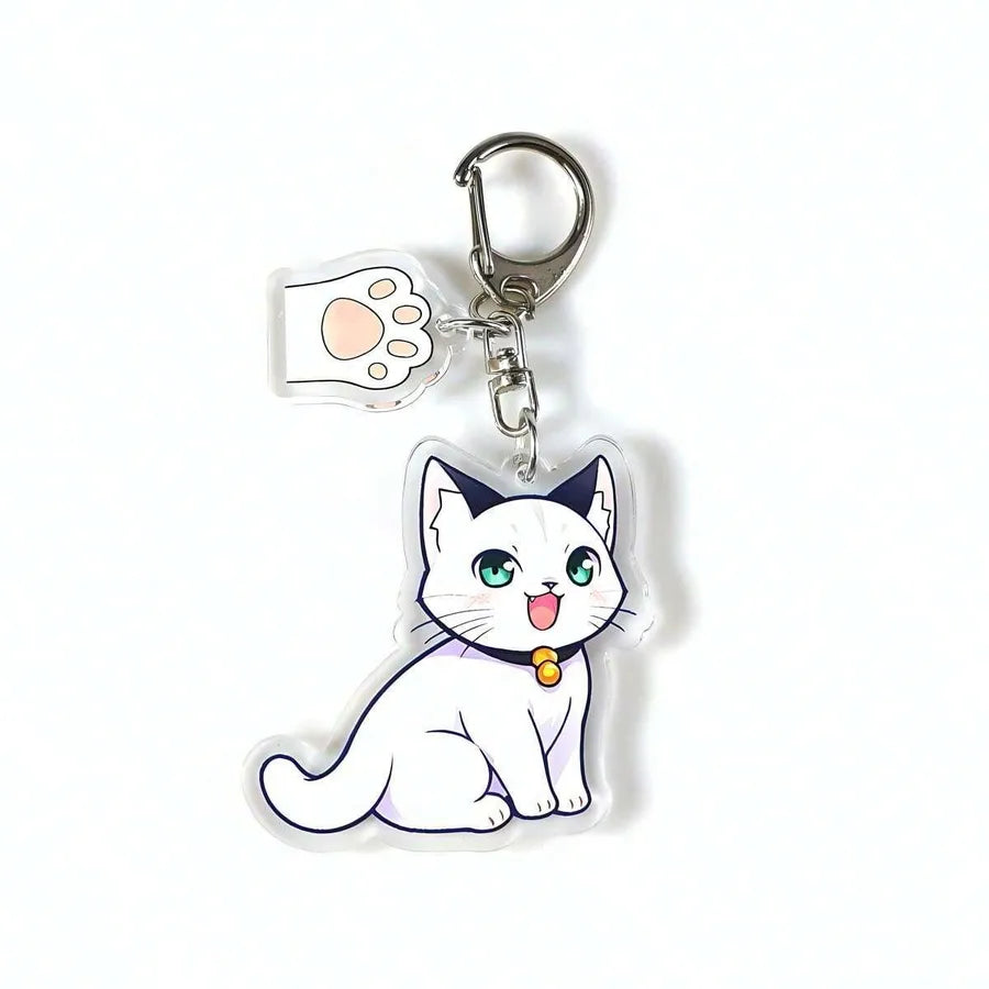 Cute Animal Arylic Keychain