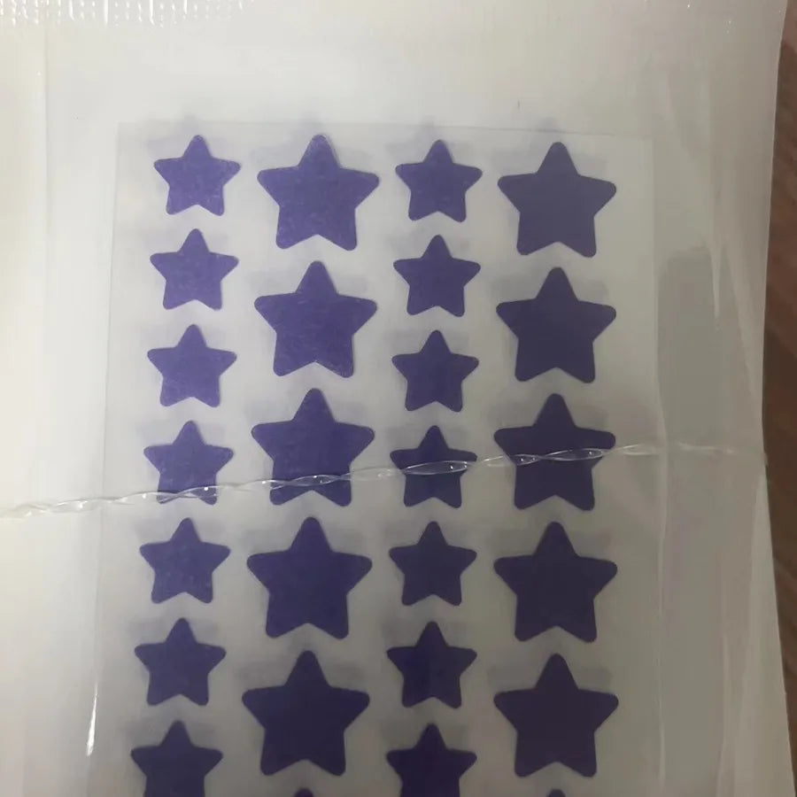 Color Pimple Stickers Love Star Pimple Stickers Special PE Pimple Stickers Pimple Stickers Cover Stickers
