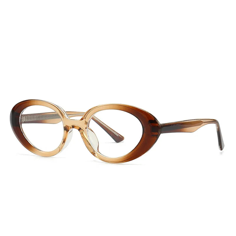 vacation color block ac oval frame full frame men's sunglasses