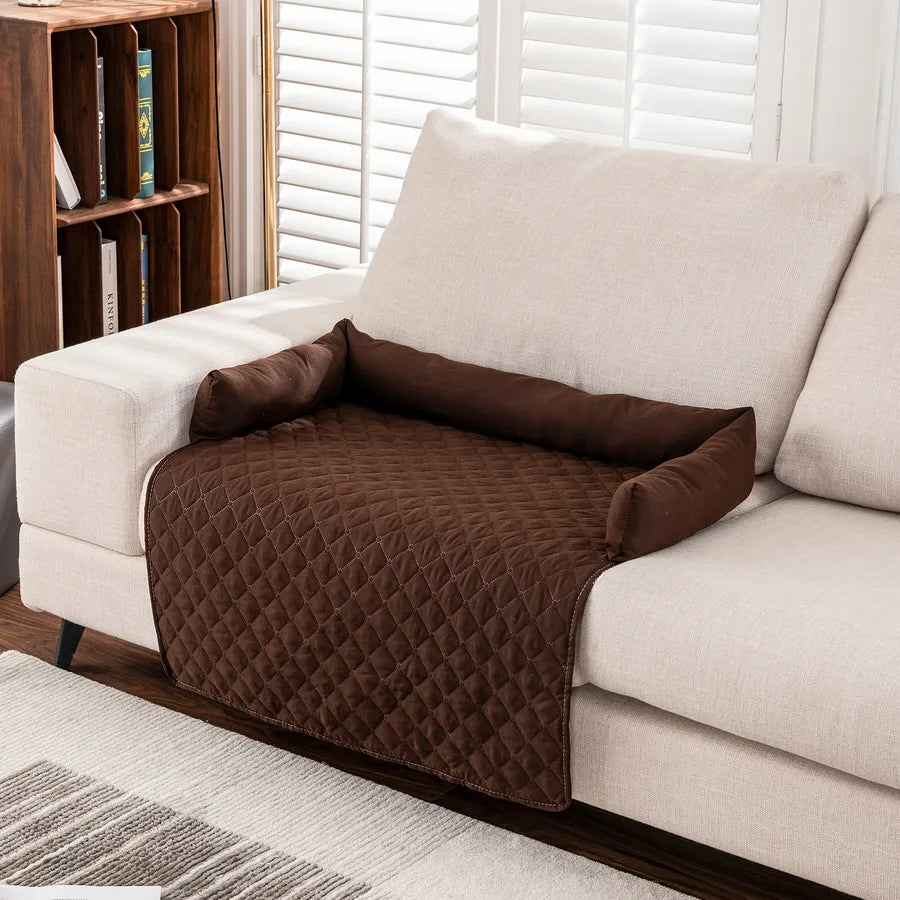 Simple Style Cloth Solid Color Pet Pad