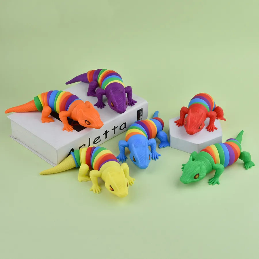 Pressure reduction toy Lizard Plastic Toys