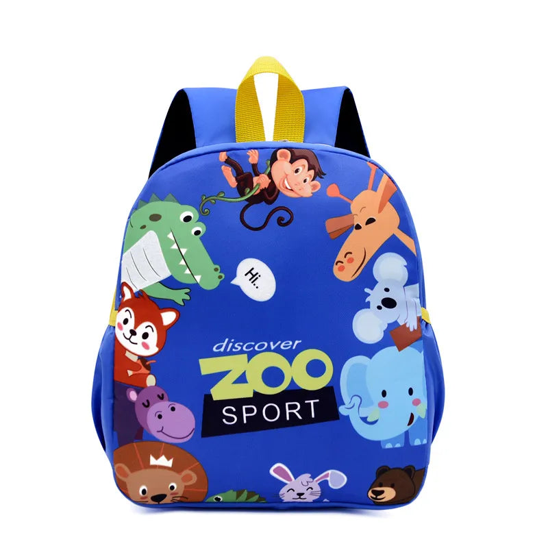 cute kindergarten new children's shoulder bag boy's shoulder bag cartoon girl backpack baby satchel