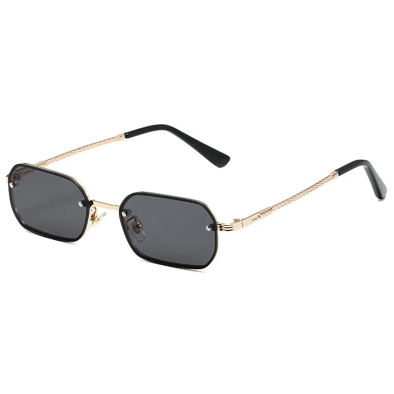 Vacation Simple Style Color Block Pc Square Full Frame Women's Sunglasses