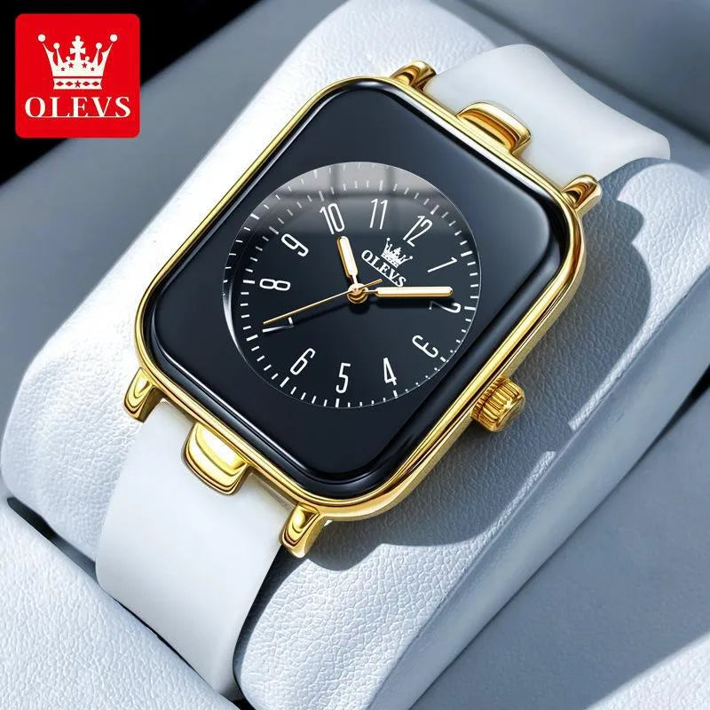 Simple Style Solid Color Buckle Quartz Women's Watches