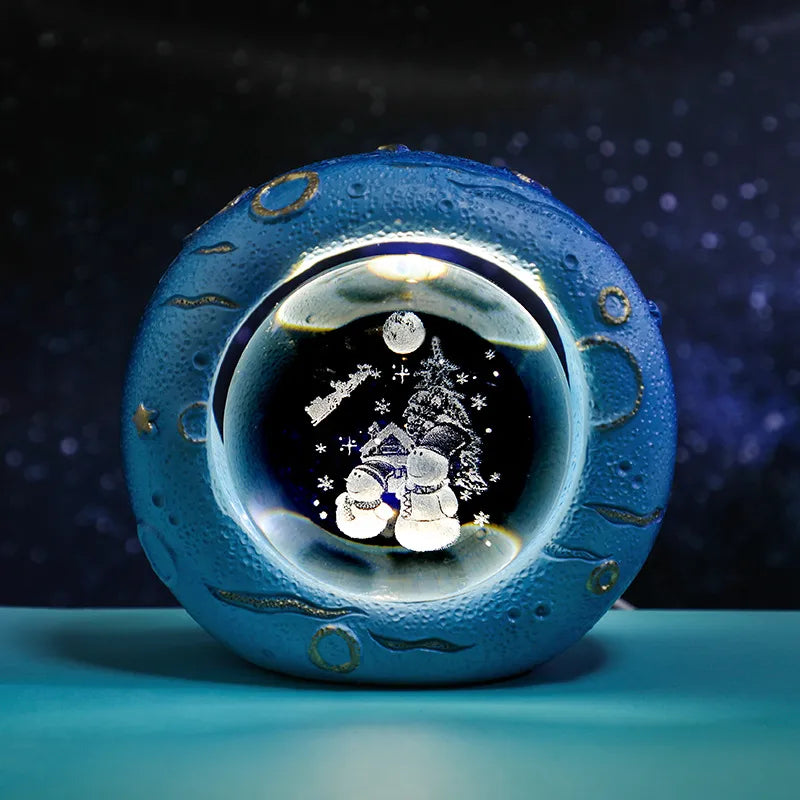 Simple Style Galaxy Dolphin Resin Crystal Lighting Accessories