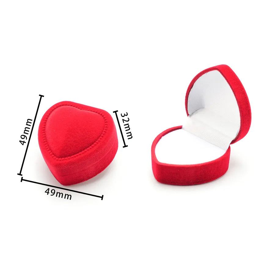 1 Piece Flannel Simple Style Classic Style Daily Angel Crown Strawberry Jewelry Boxes