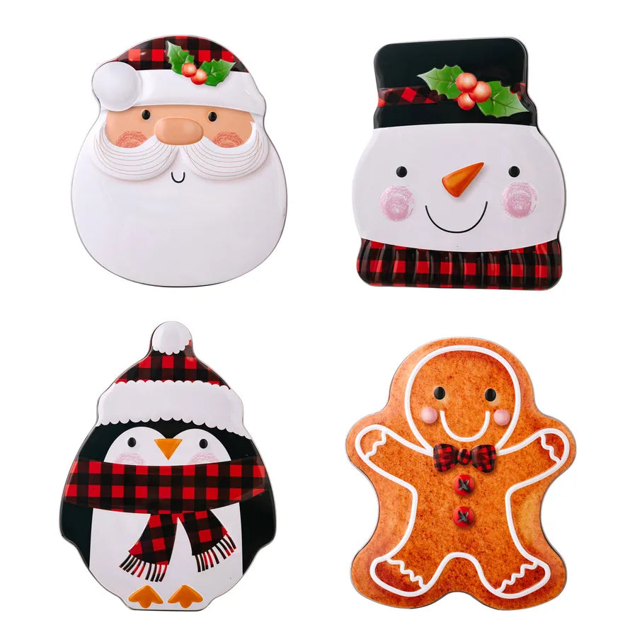 Christmas Classic Style Snowman Iron Holiday Decorative Props