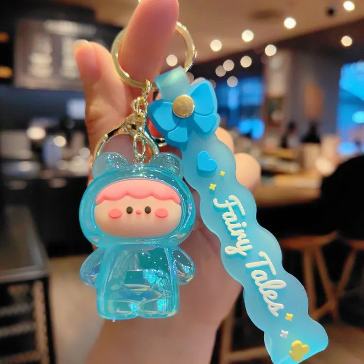1 Piece Cute Cartoon Character Acrylic Unisex Bag Pendant Keychain