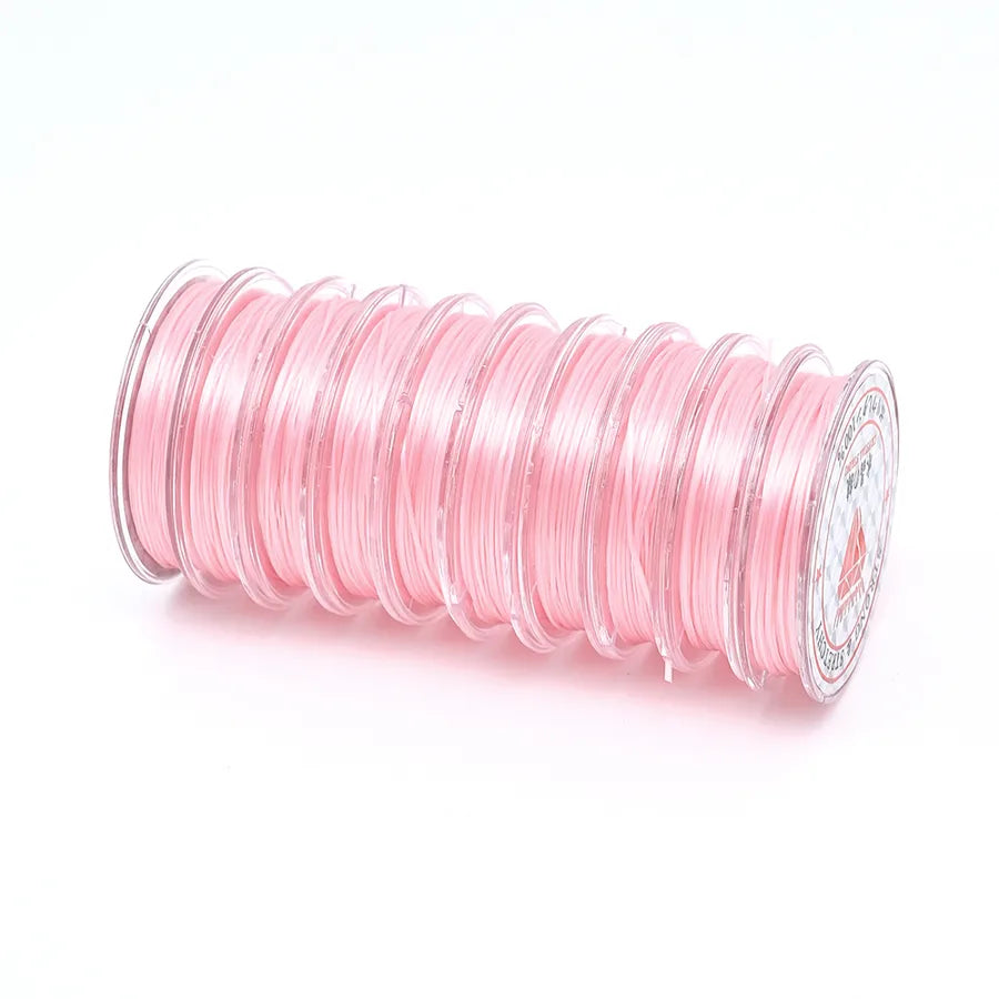 10 Rolls/Package Spandex  Wire Diameter: 0.8mm Jewelry Accessories