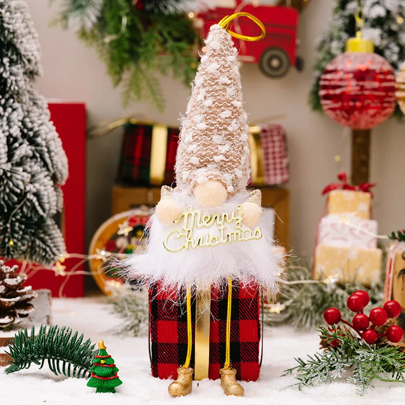 Christmas Cute Classic Style Santa Claus Letter Polyester Daily