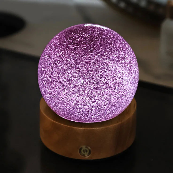 Romantic Gradient Color Glass Party Night Lights Led Lights Night Lights
