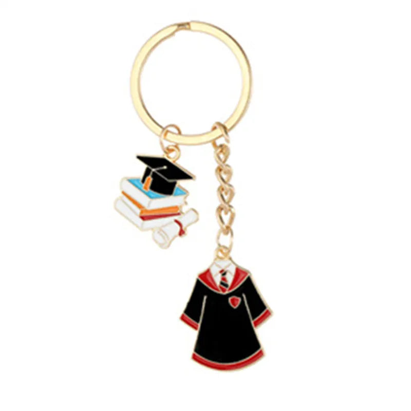 1 Piece Modern Style Simple Style Book Alloy Stamping Stoving Varnish Plating Unisex Screw Clasp Closure Keychain