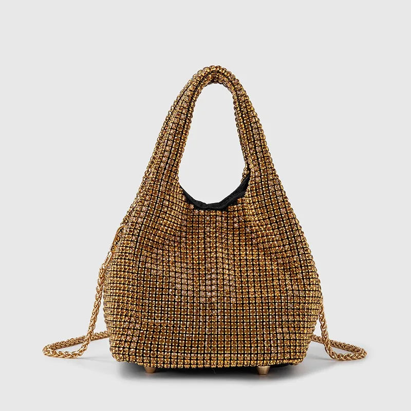 women's medium arylic gradient color solid color streetwear bucket magnetic buckle handbag crossbody bag