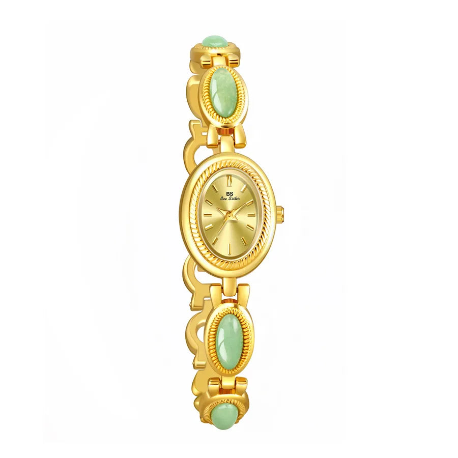 Simple Style Classic Style Color Block Jewelry Buckle Quartz Women's Watches