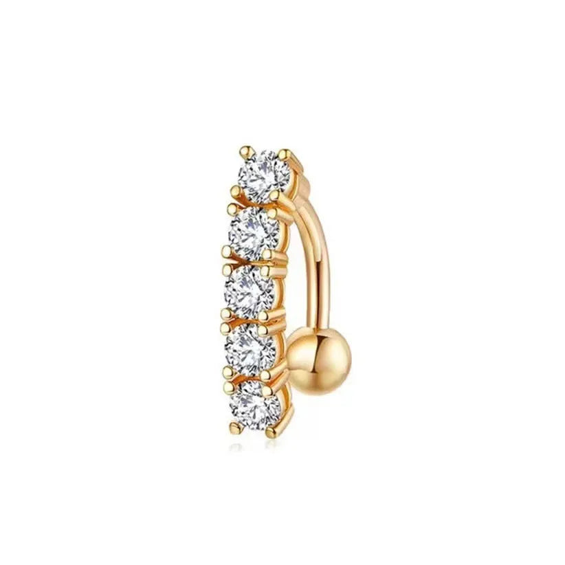 Human body piercing jewelry navel nail  hot selling navel ring  classic navel buckle wholesale manufacturers navel nail