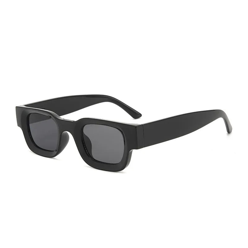 Casual Basic Simple Style Solid Color Ac Square Full Frame Men's Sunglasses