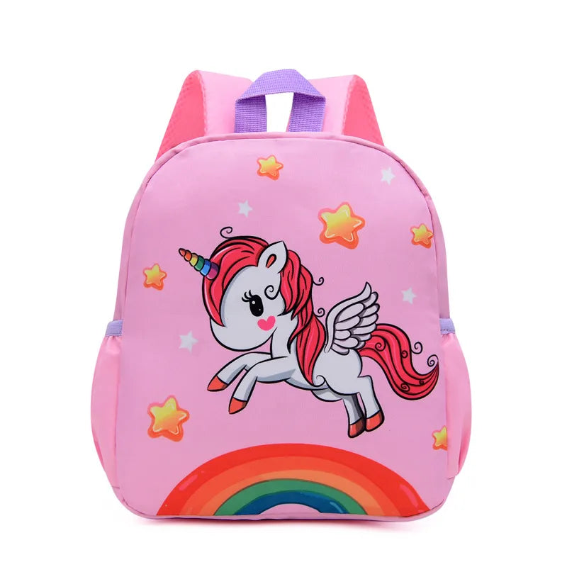 cute kindergarten new children's shoulder bag boy's shoulder bag cartoon girl backpack baby satchel