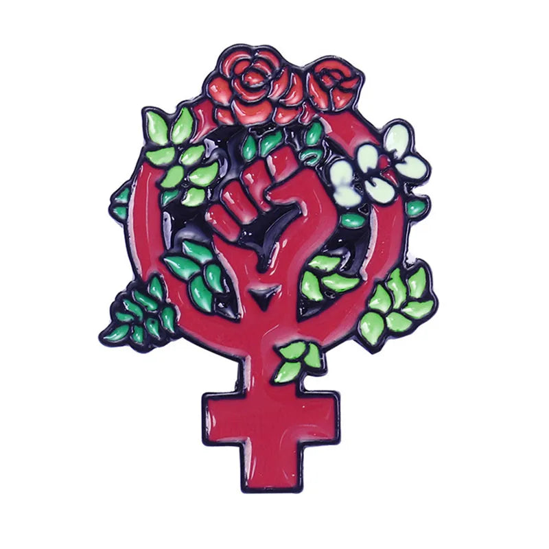 Casual Elegant Lady Flower Alloy Stoving Varnish Plating Unisex Brooches