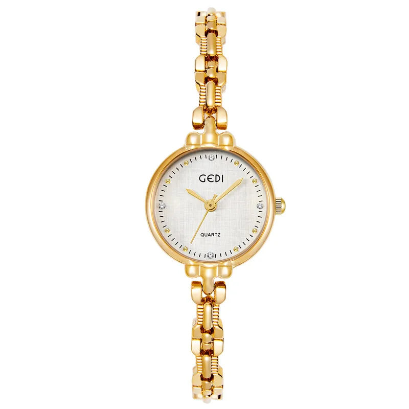 Elegant Luxurious Letter Jewelry Buckle Quartz Watch Women's Watches