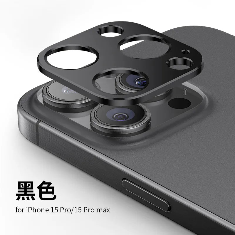 Suitable for Apple 16 lens film IPhone15ProMax mobile phone camera titanium metal stickers anti-drop wholesale