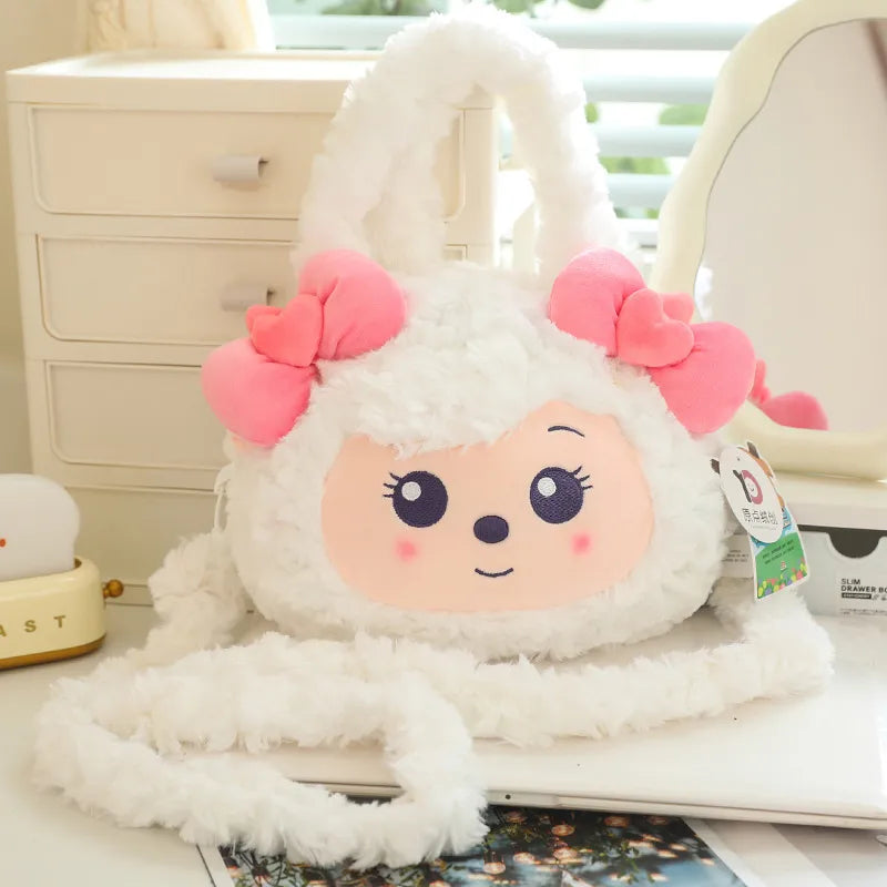 Genuine Pleasant Goat plush toy beautiful sheep doll lazy sheep pillow gift leg clip doll children's toy