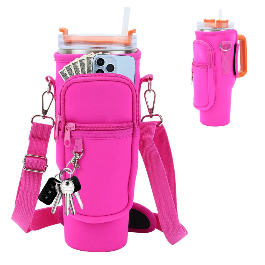 Casual Solid Color Cloth Cup Sleeves 1 Piece