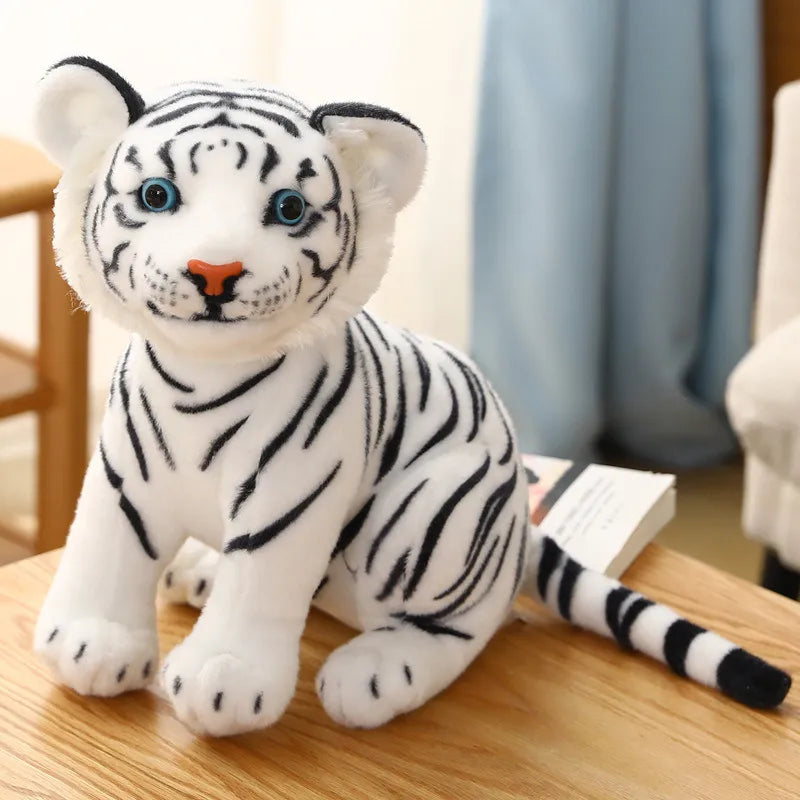 wholesale big goods simulation tiger doll Tiger year mascot plush toy tiger Doll Doll generation hair