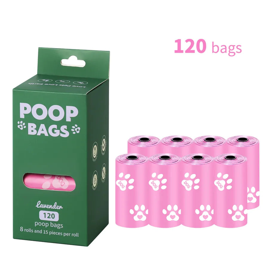 Cute PE Paw Print Pet Garbage Bag