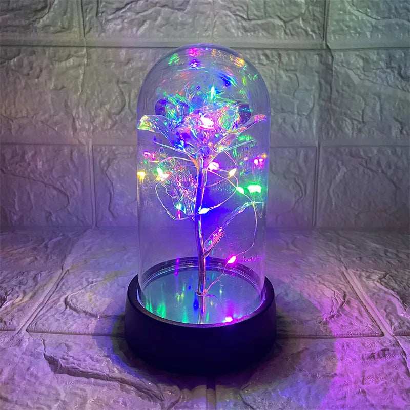 valentine's day romantic pastoral flower plastic party festival preserved flower