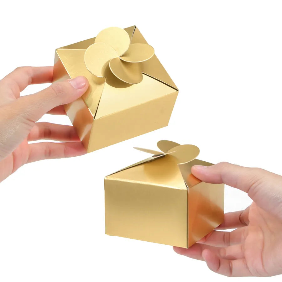 Wedding Solid Color Paper Holiday Wedding Party Gift Box Gift Wrapping Supplies