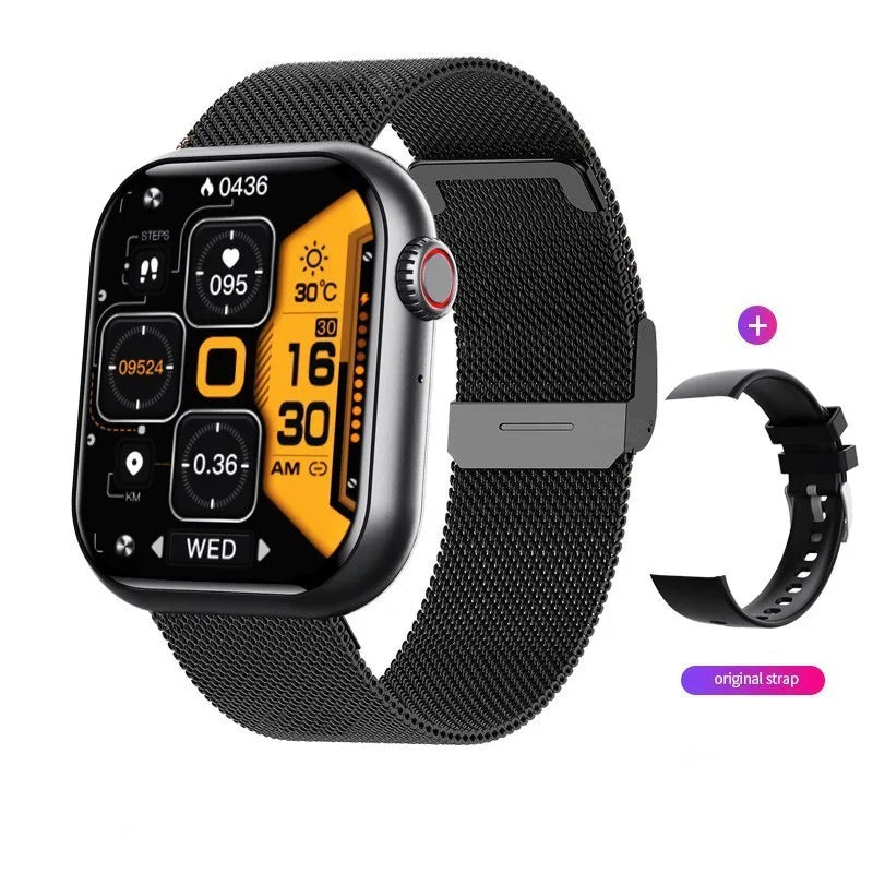 New  F57 smart watch Bluetooth call heart rate body temperature voice assistant smart bracelet sports watch