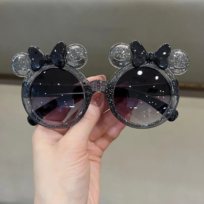Cute Bow Sunglasses Anti-UV Glasses Starlight Sunglasses Girls Fashion Colorful Star Dot Children's Shape