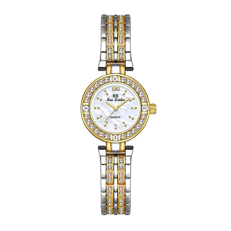 Retro Solid Color Jewelry Buckle Quartz Watch Women's Watches