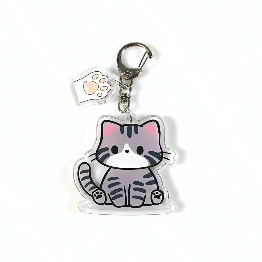 Cute Animal Arylic Keychain